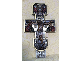 Крест резной деревянный